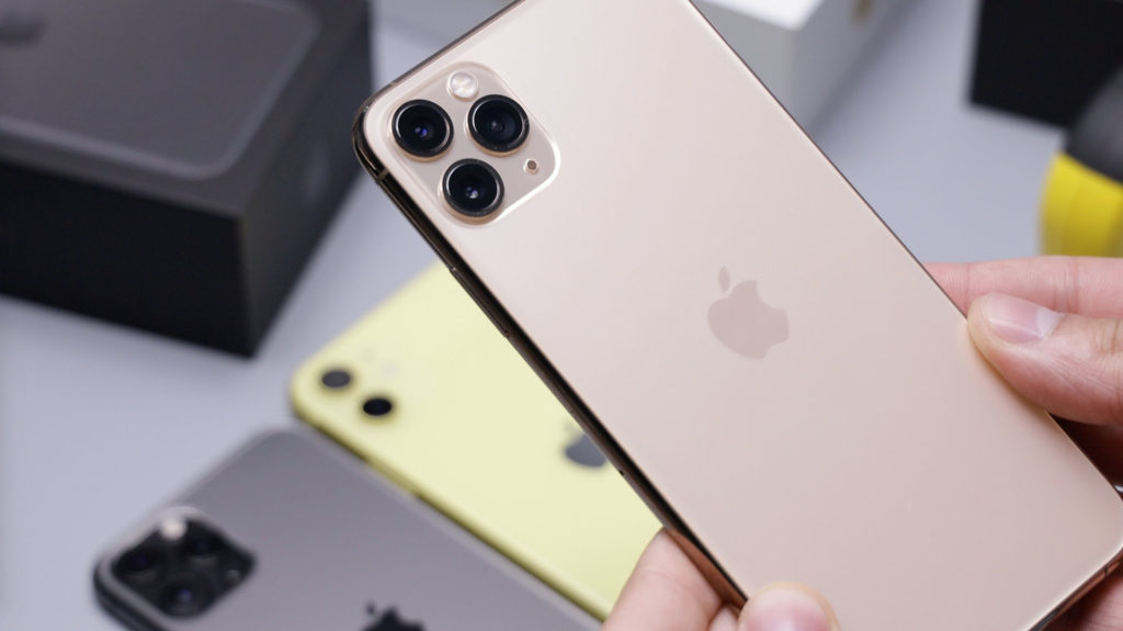 Gold iPhone 11 